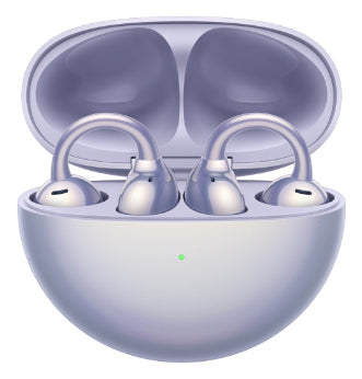 Huawei Freeclip – In-Ear True Wireless (TWS), IP54, bis 36 h mit Ladecase, für Android/Windows/iOS, Violett