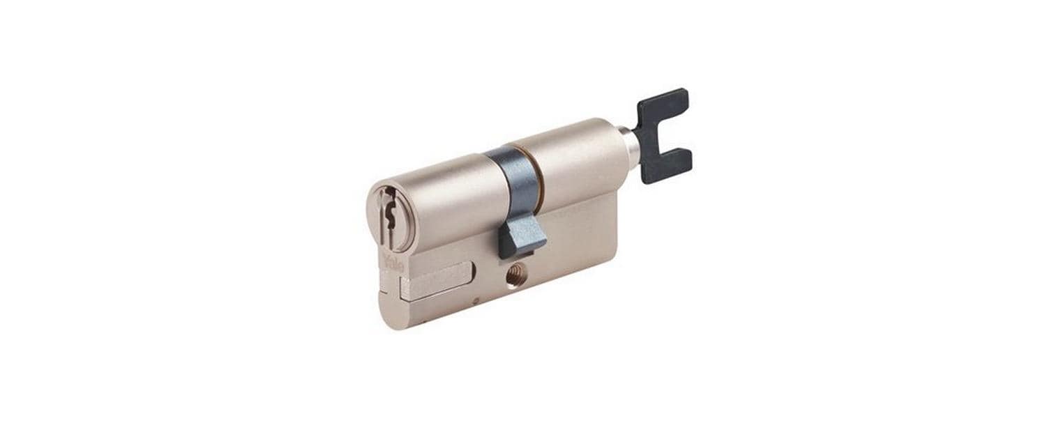 Yale Smart Lock Linus L2 – 52 × 46 × 146 mm, schwarz, akkubetrieben