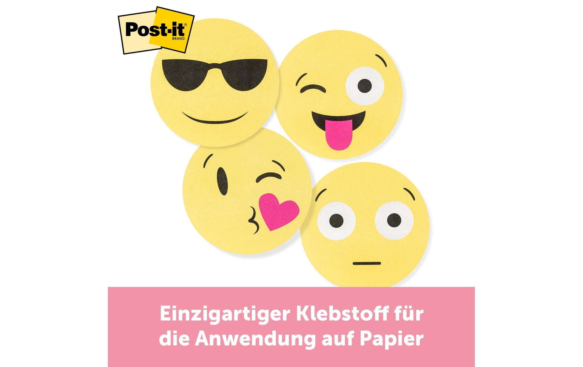 3M Haftnotizen – 70×70 mm – mehrfarbig, 2×30 Blatt, PEFC