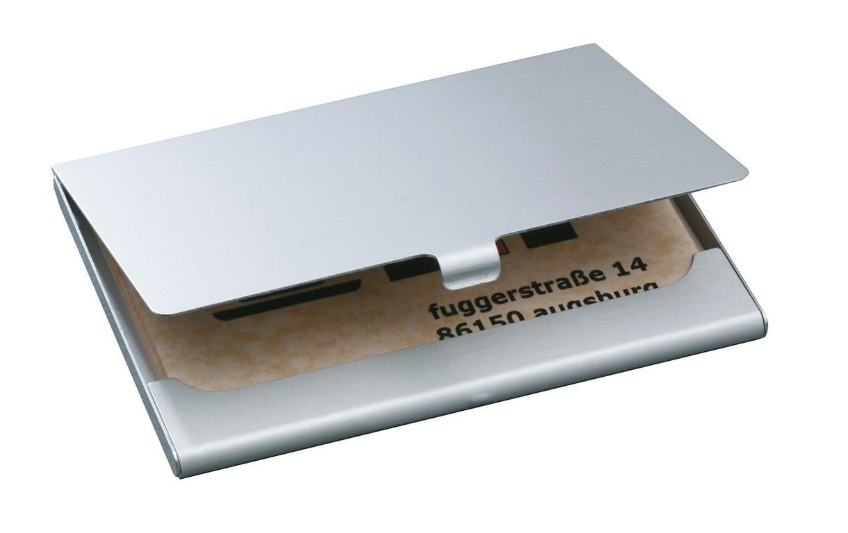 Sigel Aluminium Visitenkartenetui