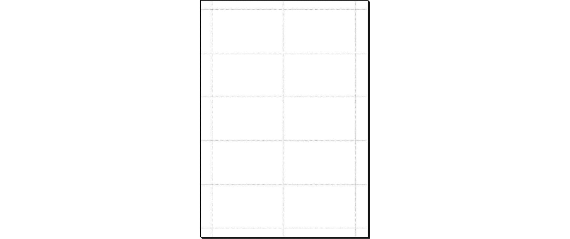 Sigel Schuletiketten – 90 × 54 mm, 100 Stk, 10 Bogen, Papier