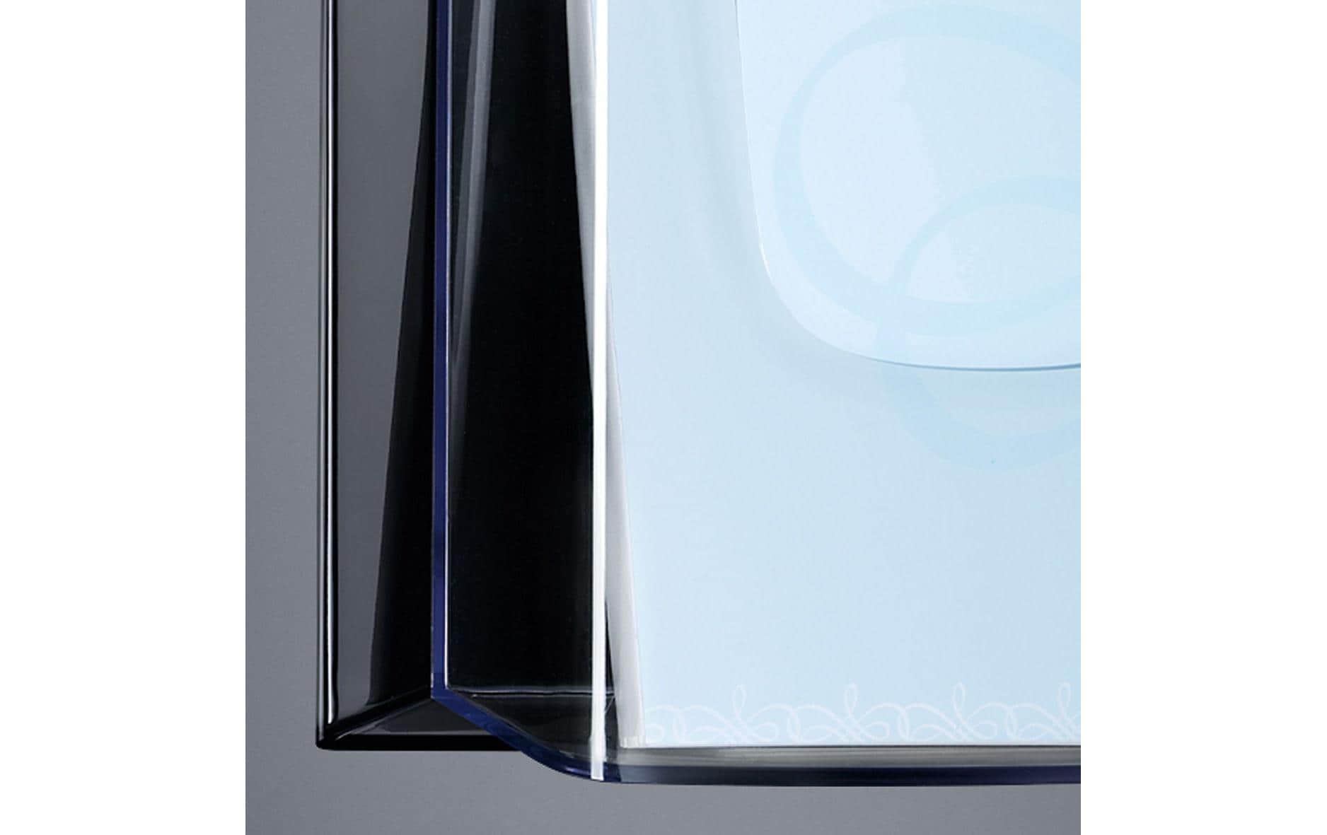 Sigel Stiftschlaufe – zum Anschrauben, Acryl, transparent, 125 × 155 mm – für A6-Formate
