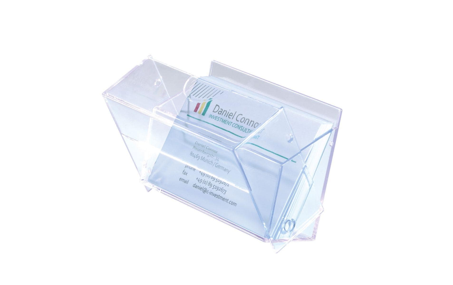 Sigel Stiftschlaufe – Kunststoff, Transparent, 95 × 60 mm