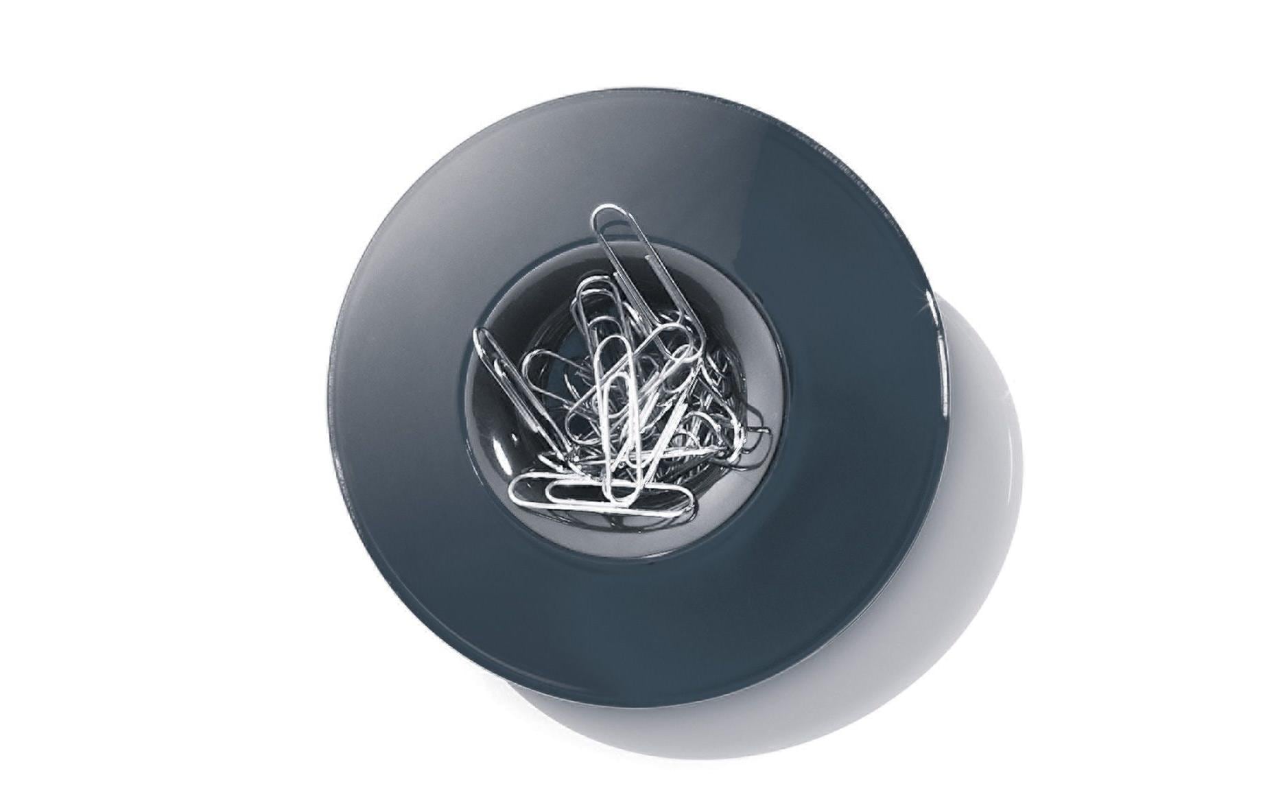 Sigel Klammerspender – Kunststoff, Grau, 95 × 55 mm