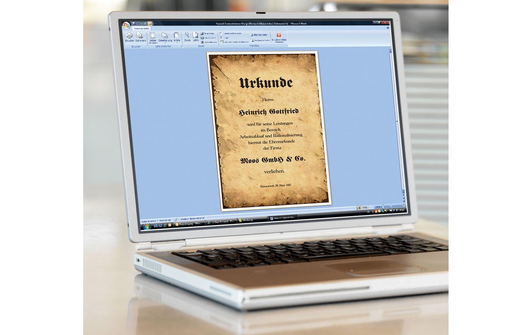 Sigel Designpapier History – A4, 90 g/m², 50 Blatt