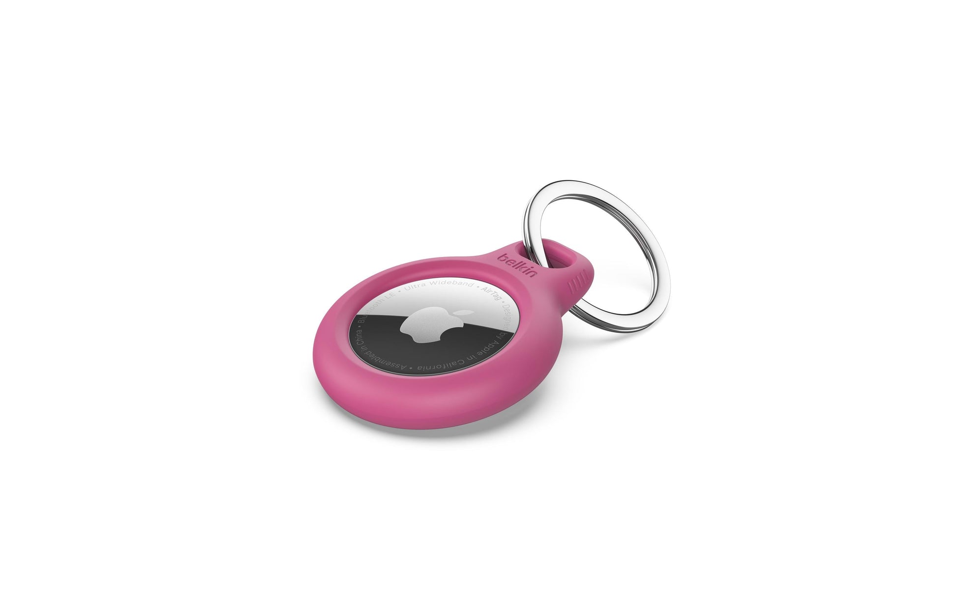 Belkin Schlüsselanhänger – pink – für Apple AirTag