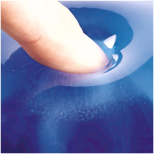 Fellowes Mausmatte mit Handgelenkauflage – für Maus – Gel, abwaschbar – 202×230×15 mm – blau