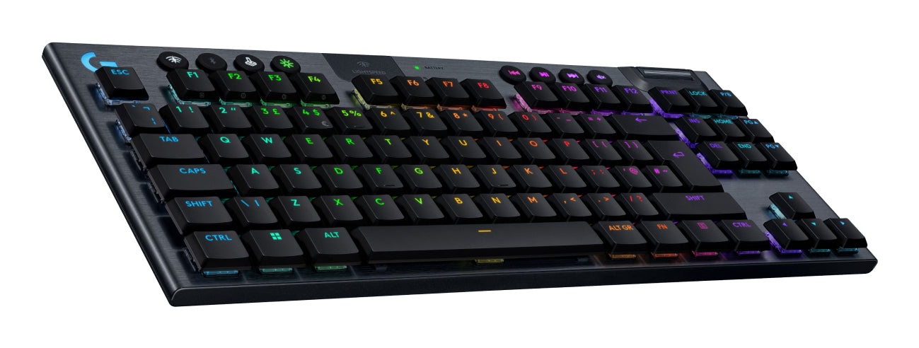 Logitech G G915 X LIGHTSPEED – Gaming-Tastatur TKL – Mechanisch – Bluetooth & 2,4 GHz – AZERTY (FR) – RGB