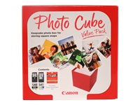 Canon Tintenpatronen-Multipack PG-540/CL-541 Photo Cube, mit 5" × 5" Fotopapier (40 Blatt) – für PIXMA und andere