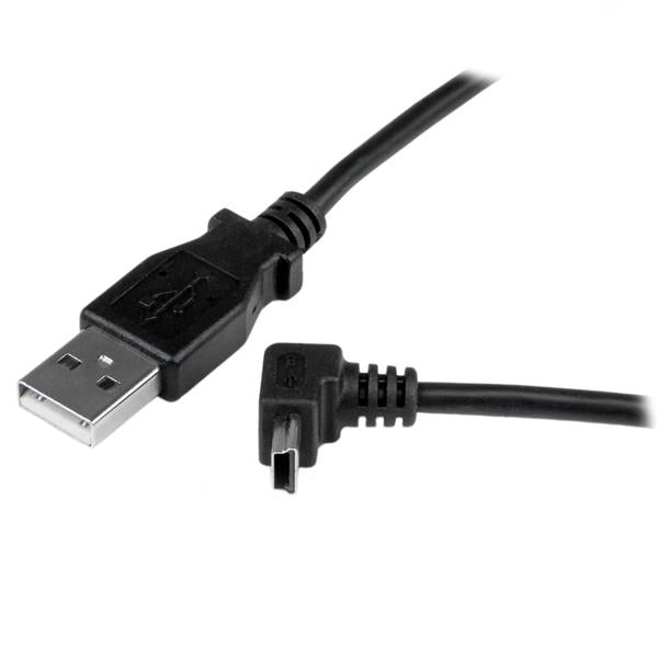 StarTech.com USB-A auf Mini-USB-B Kabel – USB 2.0 (480 Mbit/s) – 1 m – PVC-Mantel – Schwarz
