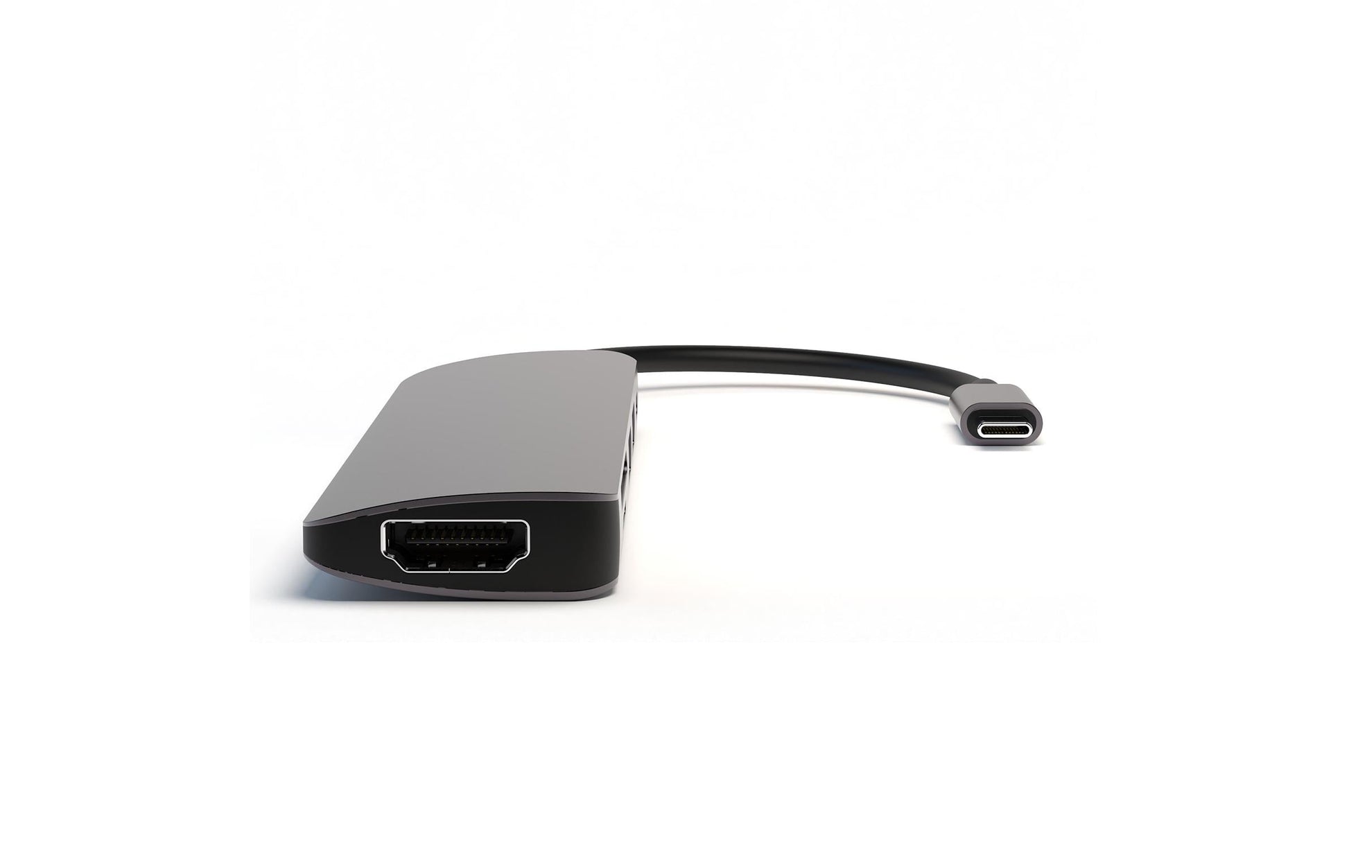 4smarts 4S468782 Multiport-Adapter – USB-C, 1× HDMI, 2× USB-A, 100 W PD, SD/microSD, für Geräte mit USB-C