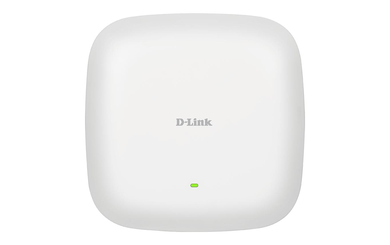 D-Link DAP-X2850 – Access Point – Wi‑Fi 6 (2,4/5 GHz), 3,6 Gbit/s, 2.5GbE, PoE, Wand/Decke