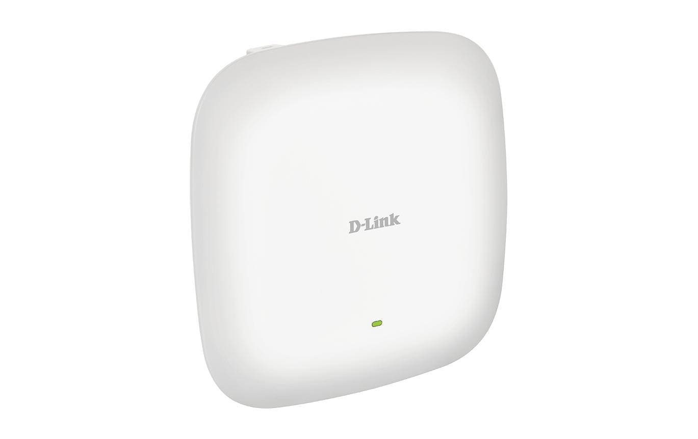 D-Link DAP-X2850 – Access Point – Wi‑Fi 6 (2,4/5 GHz), 3,6 Gbit/s, 2.5GbE, PoE, Wand/Decke