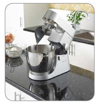 Kenwood Electronics Kenwood – Rührelement-Aufsatz AT512 – 10,5 × 10,5 × 22,5 cm, für Major-Küchenmaschinen
