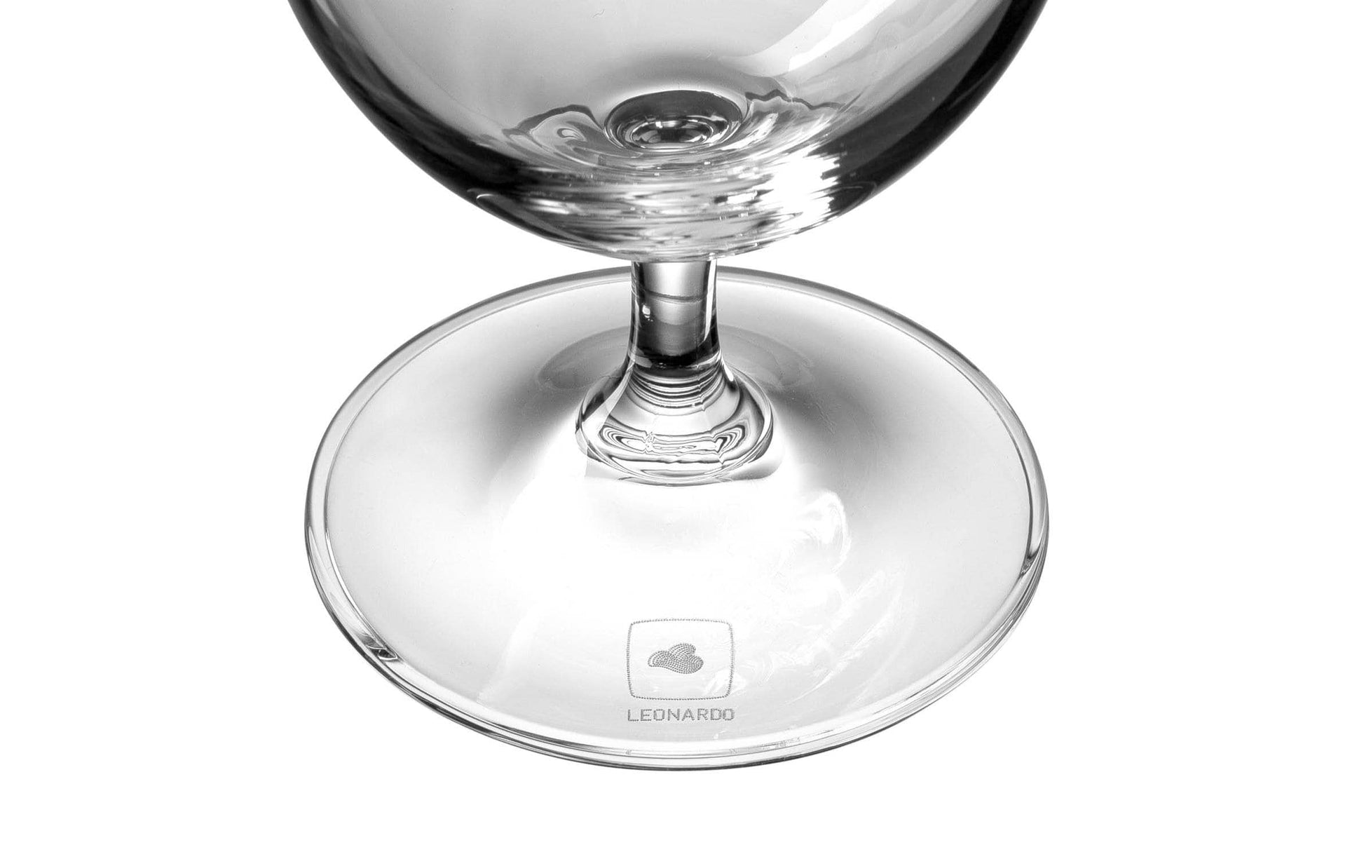 LEONARDO Trinkglas – 0,37 l, Kristallglas, Transparent, Spülmaschinenfest, 6 Stück