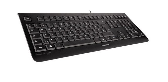CHERRY KC 1000 – Tastatur, kabelgebunden (USB), ES-Layout (ES), Fullsize (mit Ziffernblock), schwarz
