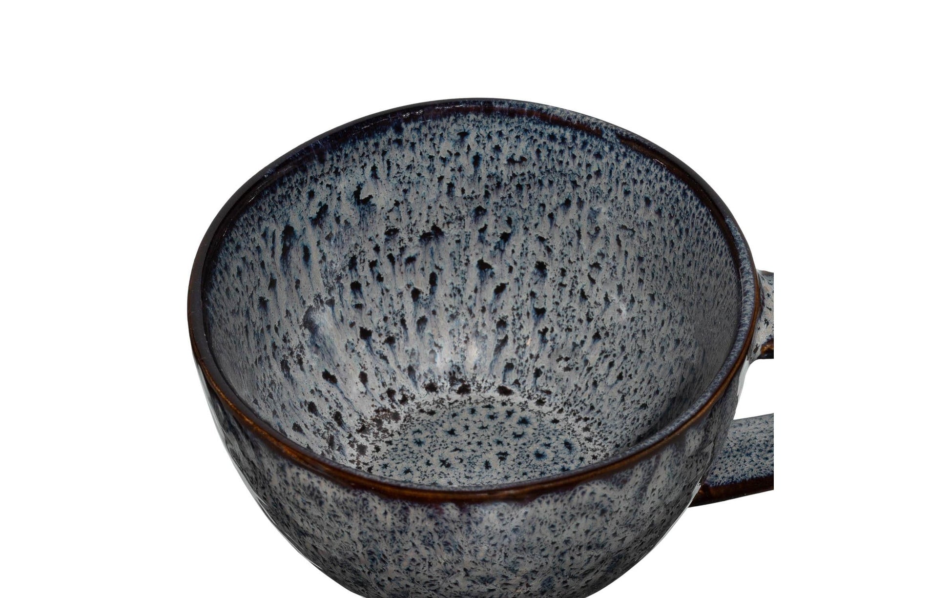 LEONARDO Kaffeetasse – 4er Set, 290 ml, Ø 10,4 cm, H 6,0 cm, Keramik, Anthrazit, spülmaschinenfest