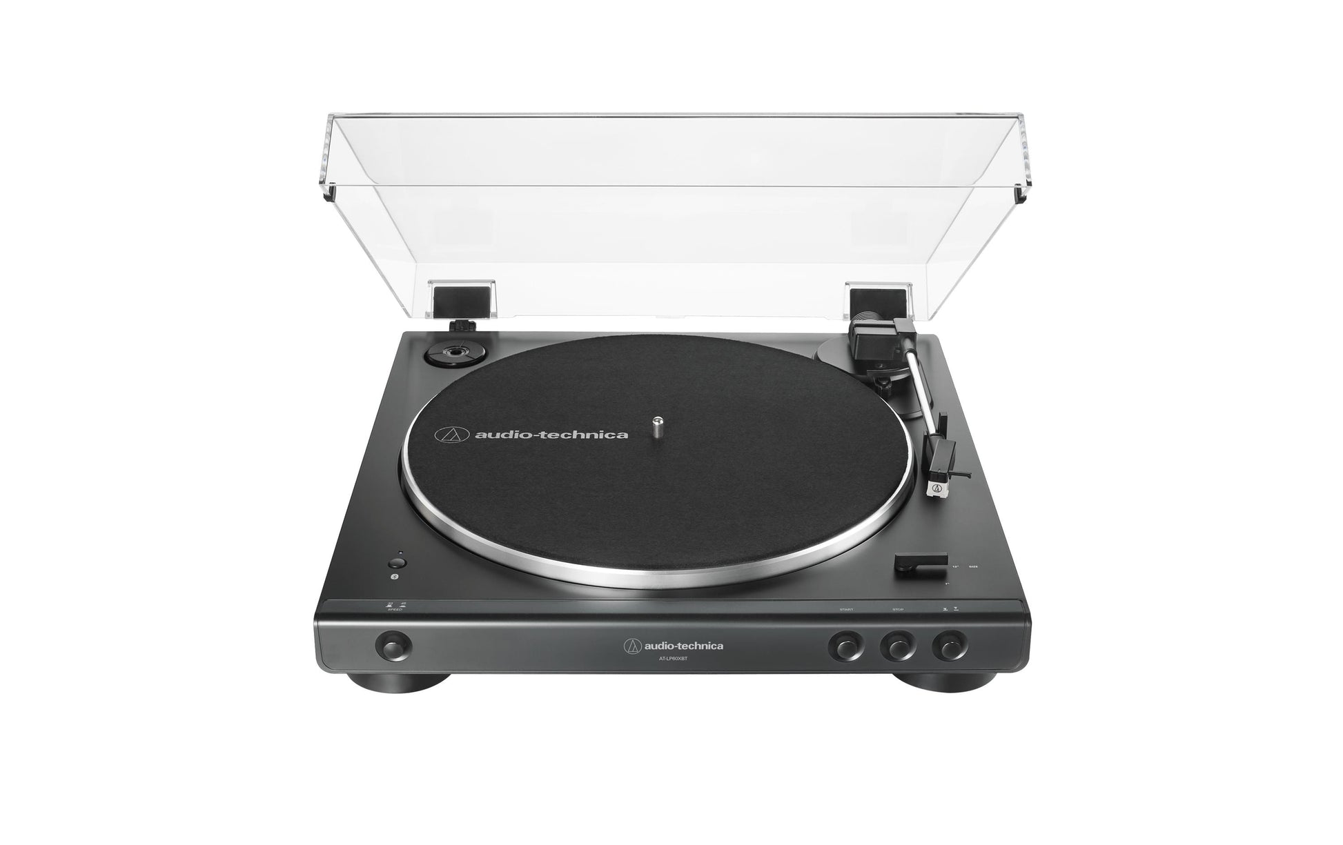 Audio-Technica AT-LP60XBT – Plattenspieler – Stationär – Riemenantrieb, Phono-Vorverstärker – Schwarz