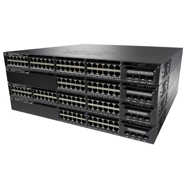Cisco Catalyst C3650-24TS-S – Verwalteter L3 Switch – 24× 1G, 4× SFP, 19", 1U