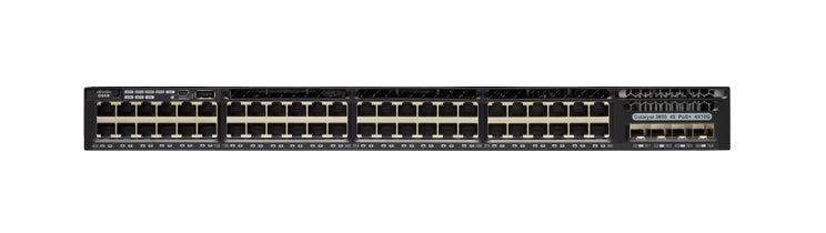 Cisco WS-C3650-48PD-L – Managed Switch – 48×GbE, 4×SFP+, L3, PoE+ 390 W, 1U