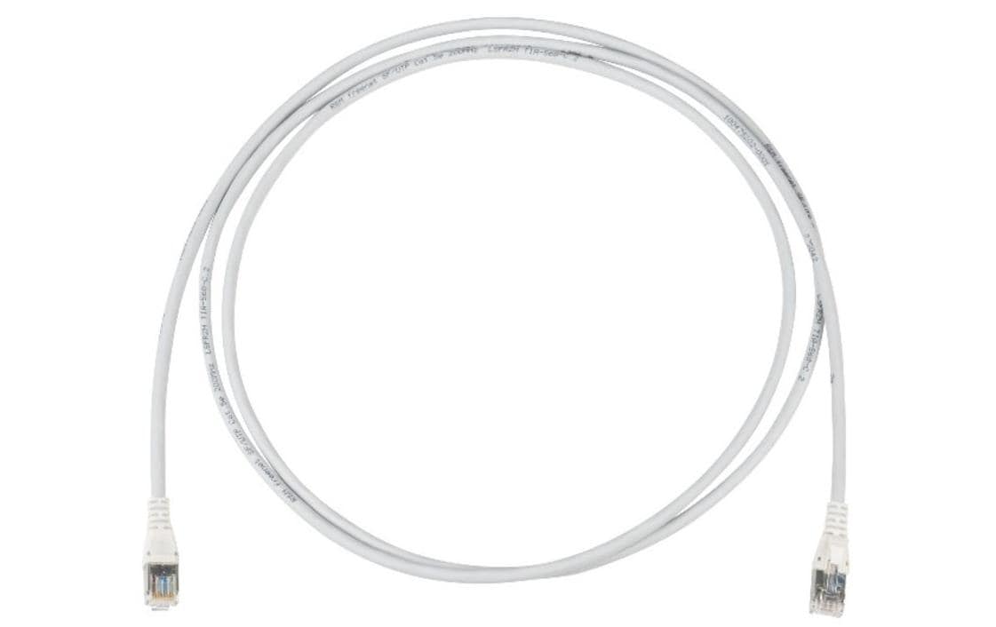 R&M Patchkabel – Cat 5e SF/UTP, 10 m, Grau, LSFRZH, RJ-45