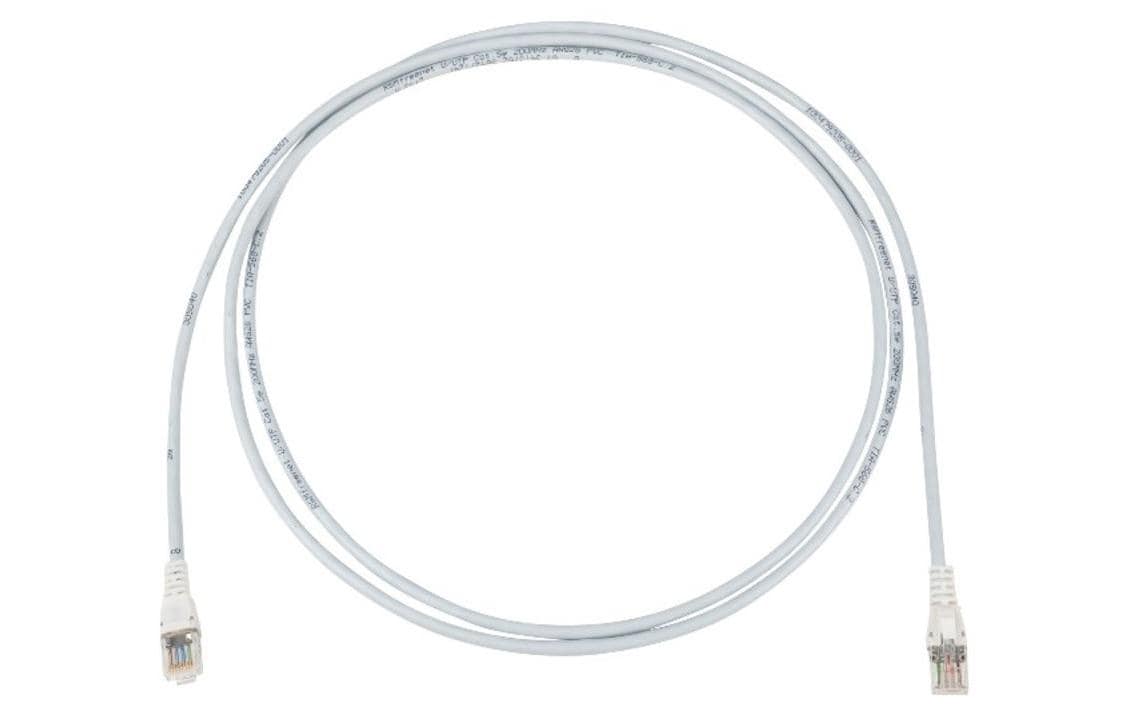 R&M Patchkabel – Cat5e U/UTP, 10 m, Grau, RJ-45