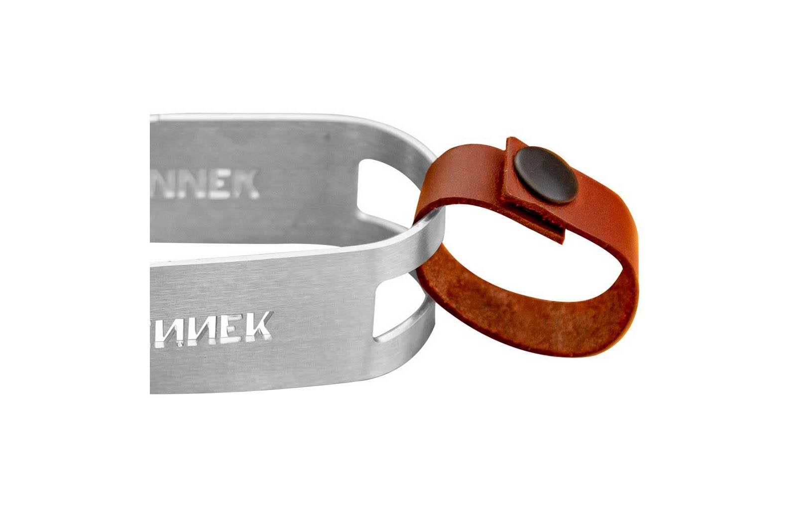 FENNEK Grillzange 37 cm, Edelstahl, Silber