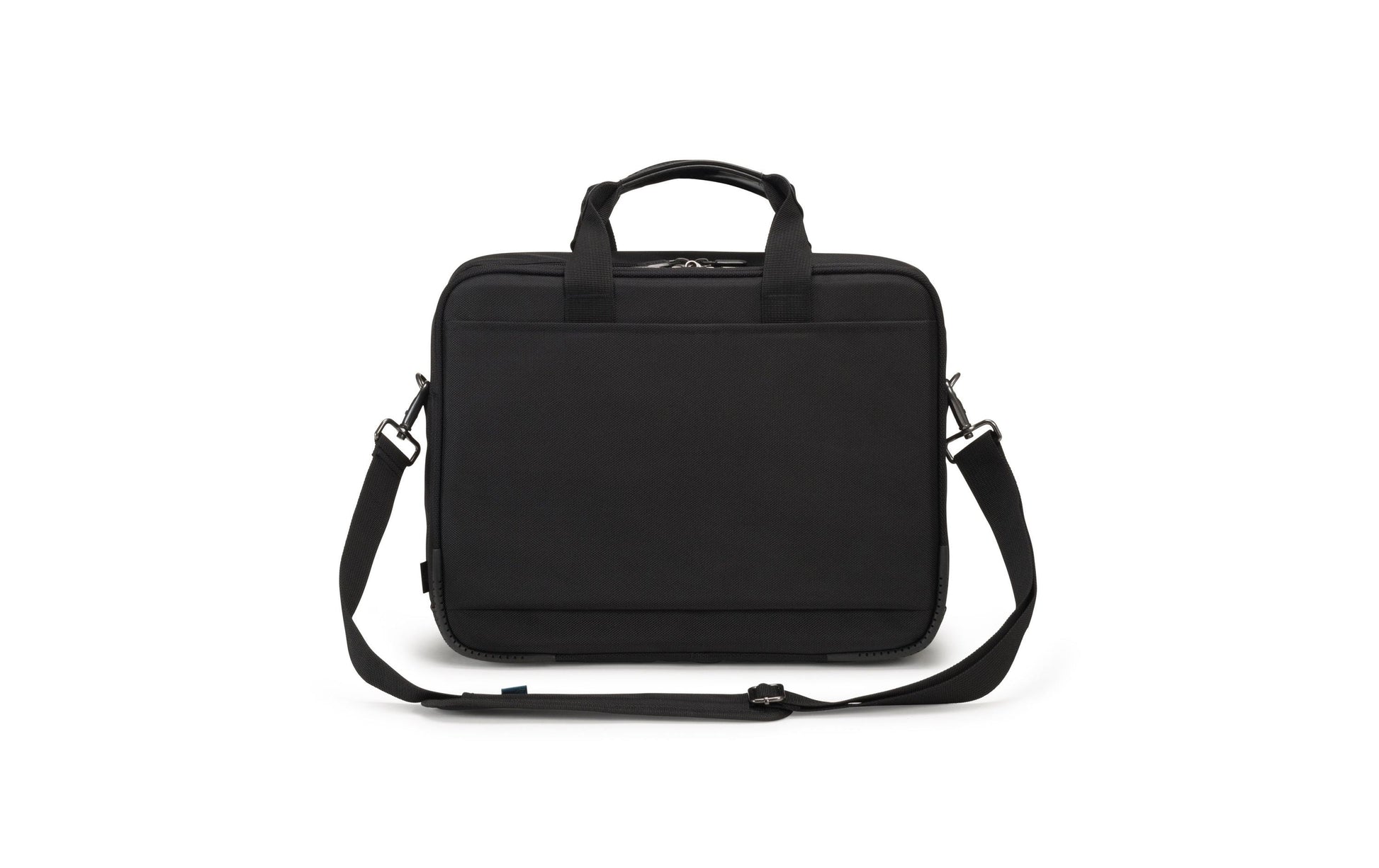 DICOTA Notebook-Tasche bis 17,3" – aus recycelten Materialien, mit Schultergurt – Schwarz