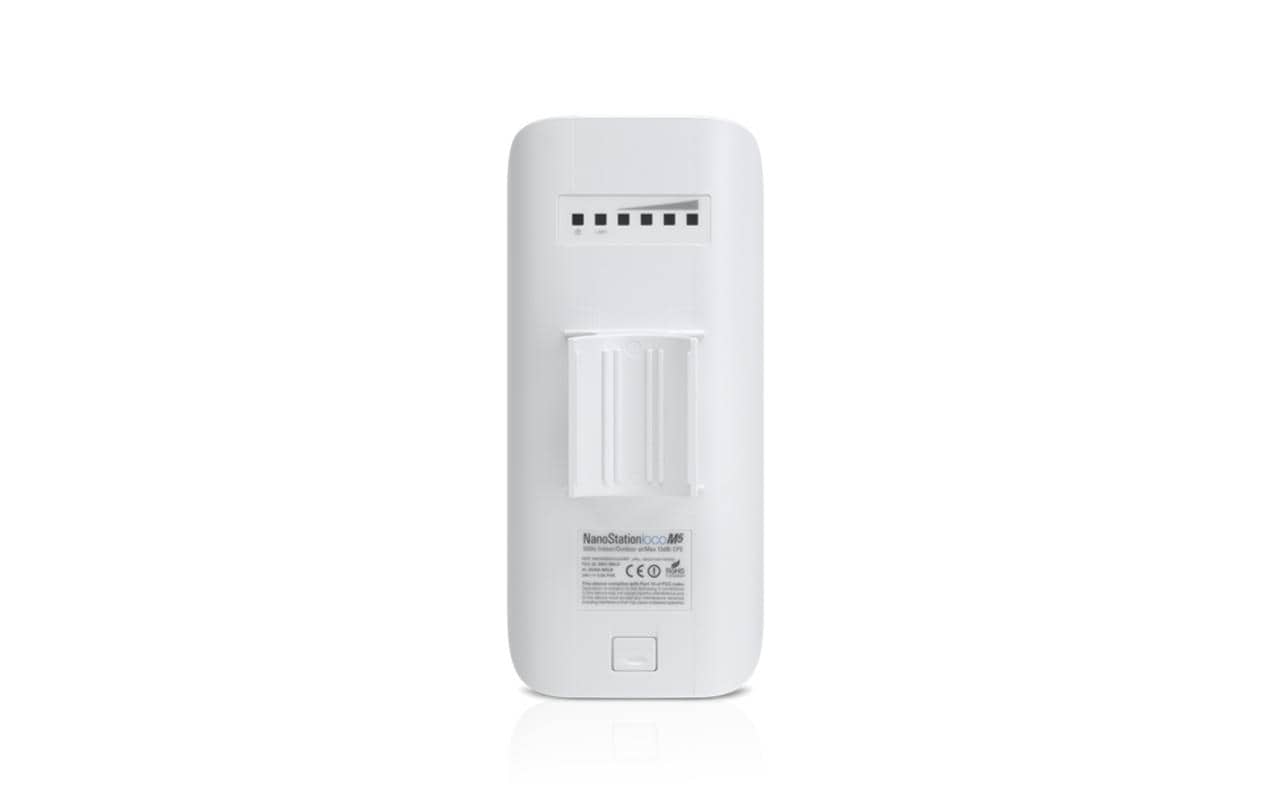 Ubiquiti NanoStation Loco M5 – 5,170–5,875 GHz Funkbrücke, 1× Fast Ethernet, PoE, 150 Mbit/s, 13 dBi, Outdoor