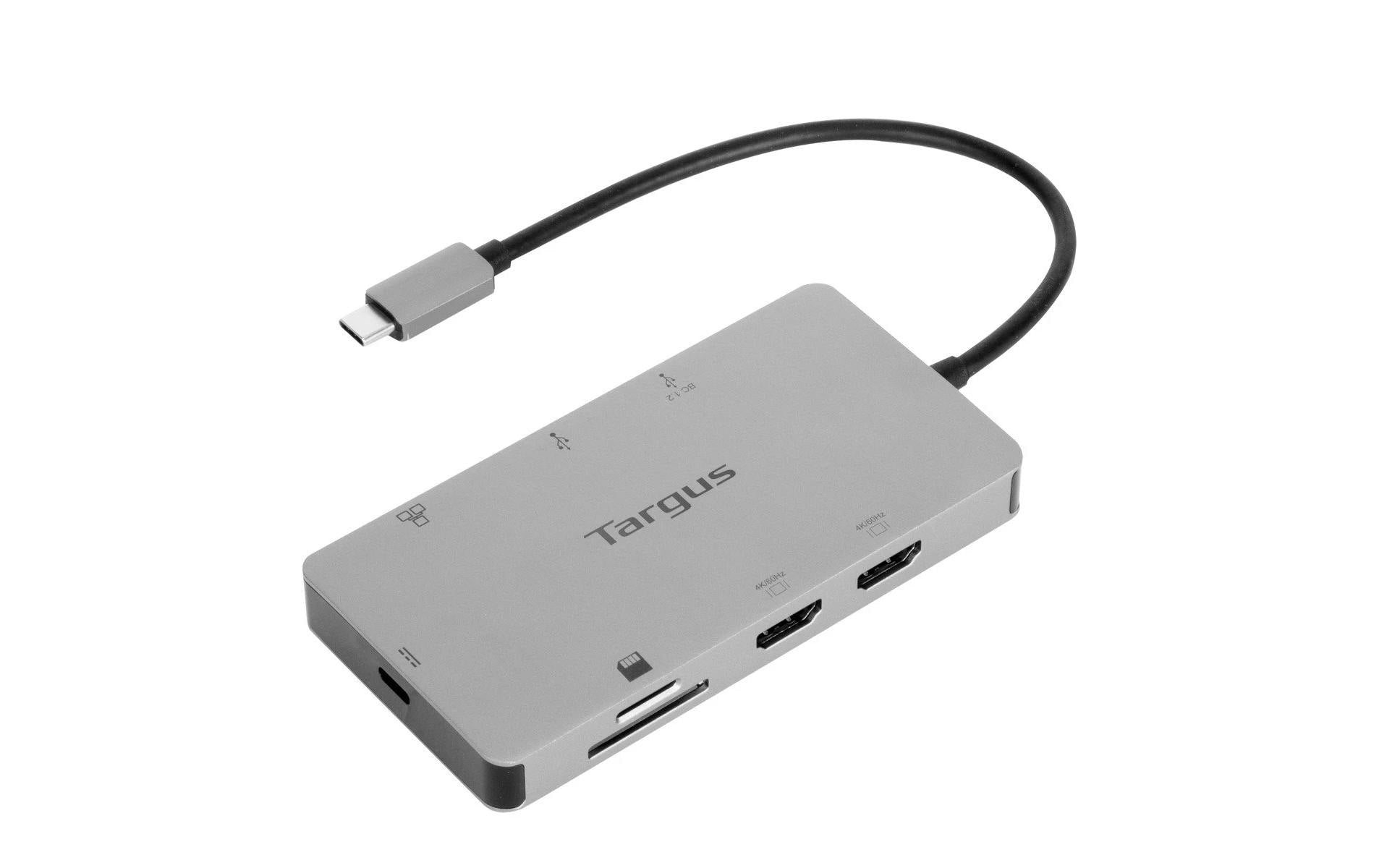 Targus DOCK423 Dockingstation – USB-C, 2× HDMI, 2× USB-A, 100 W PD, SD/microSD, für Windows/Mac/ChromeOS