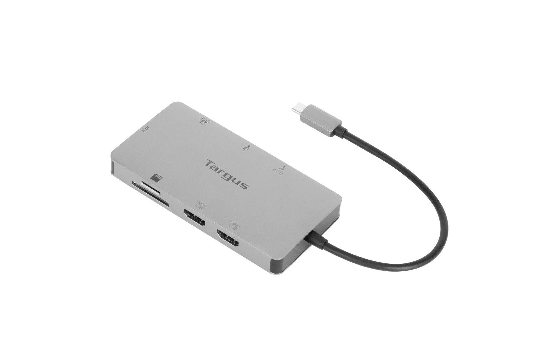 Targus DOCK423 Dockingstation – USB-C, 2× HDMI, 2× USB-A, 100 W PD, SD/microSD, für Windows/Mac/ChromeOS