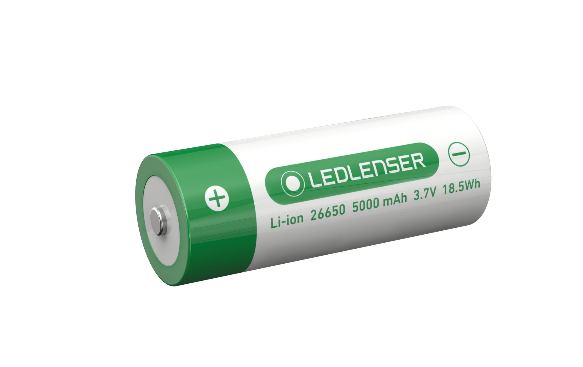 Ledlenser 26650 Akku, Li-Ion, 5000 mAh, 3,7 V – für MT14