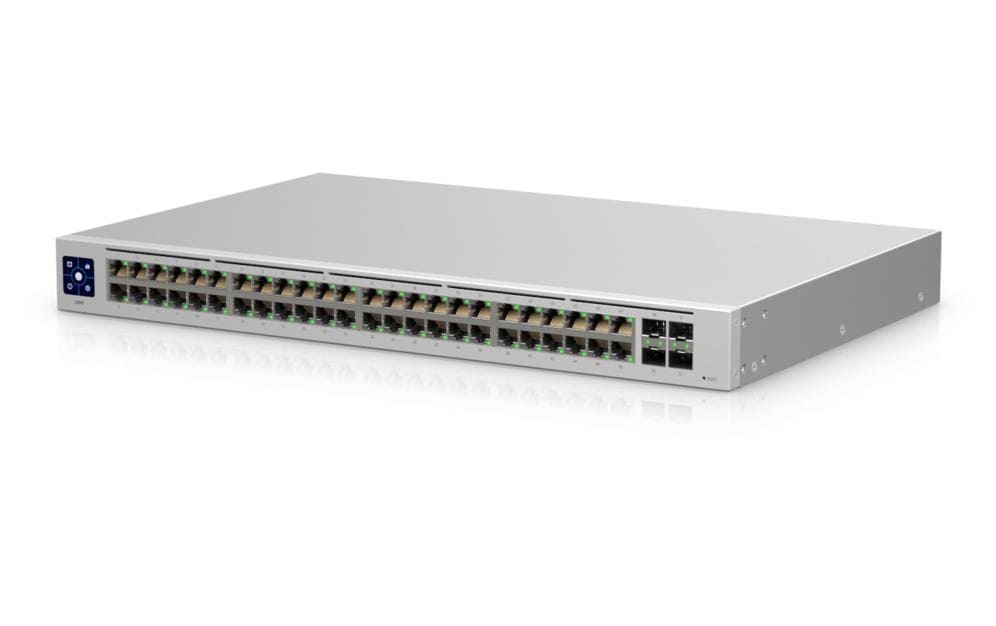 Ubiquiti USW-48 – Managed Switch – 48×GbE, 4×SFP, L2, 19" Rack