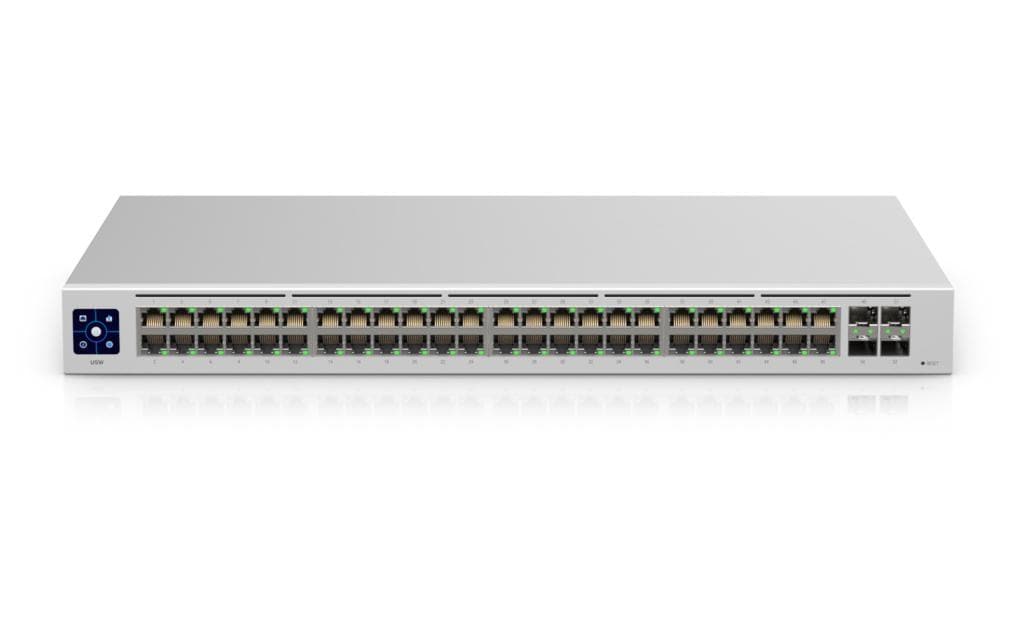 Ubiquiti USW-48 – Managed Switch – 48×GbE, 4×SFP, L2, 19" Rack