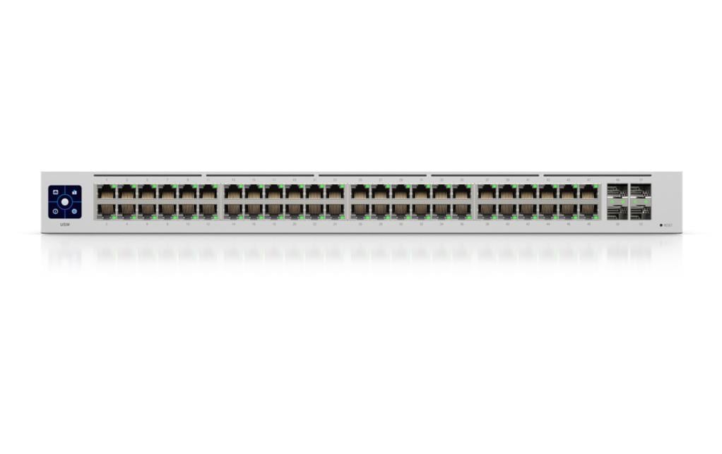 Ubiquiti USW-48 – Managed Switch – 48×GbE, 4×SFP, L2, 19" Rack