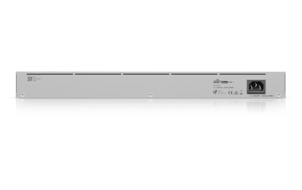 Ubiquiti USW-48 – Managed Switch – 48×GbE, 4×SFP, L2, 19" Rack