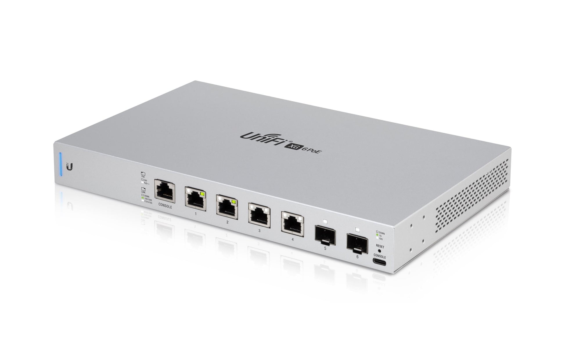 Ubiquiti US-XG-6POE – Managed Switch – 4×10G, 2×SFP+, PoE++ 240 W, 1U