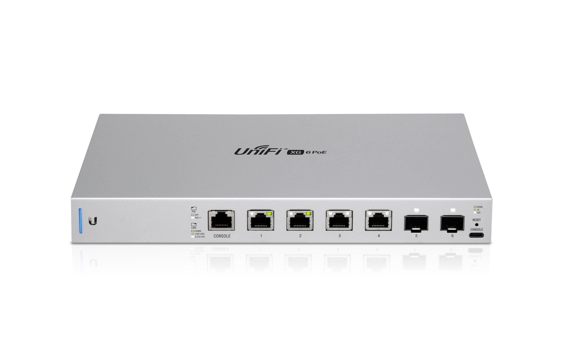 Ubiquiti US-XG-6POE – Managed Switch – 4×10G, 2×SFP+, PoE++ 240 W, 1U