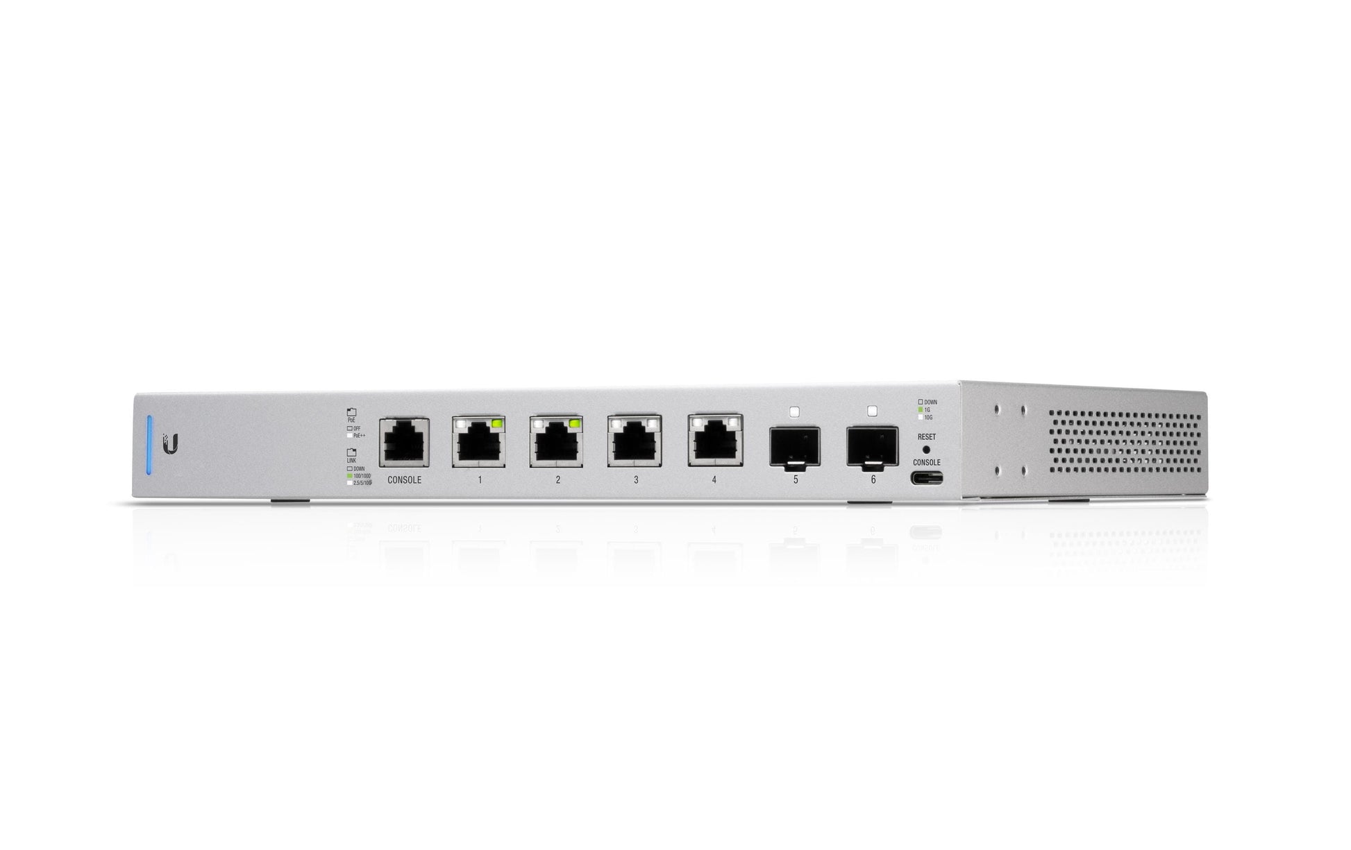 Ubiquiti US-XG-6POE – Managed Switch – 4×10G, 2×SFP+, PoE++ 240 W, 1U