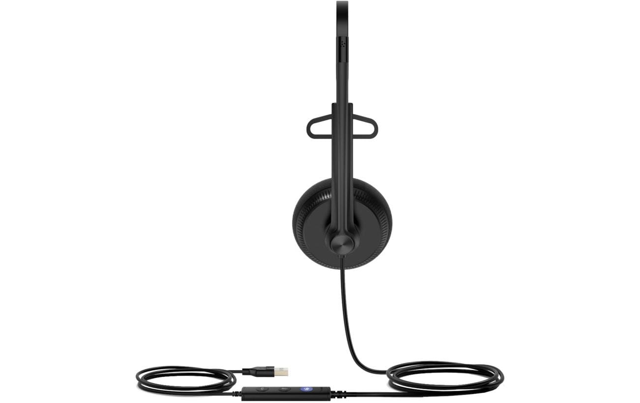 Yealink UH34 Lite Mono UC – Mono Headset – USB‑A – Stummschaltung, Rauschunterdrückung – Schwarz – für PC/Mac