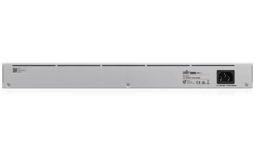 Ubiquiti USW-24 – Managed Switch – 24×GbE, 2×SFP, L2, 19" Rack