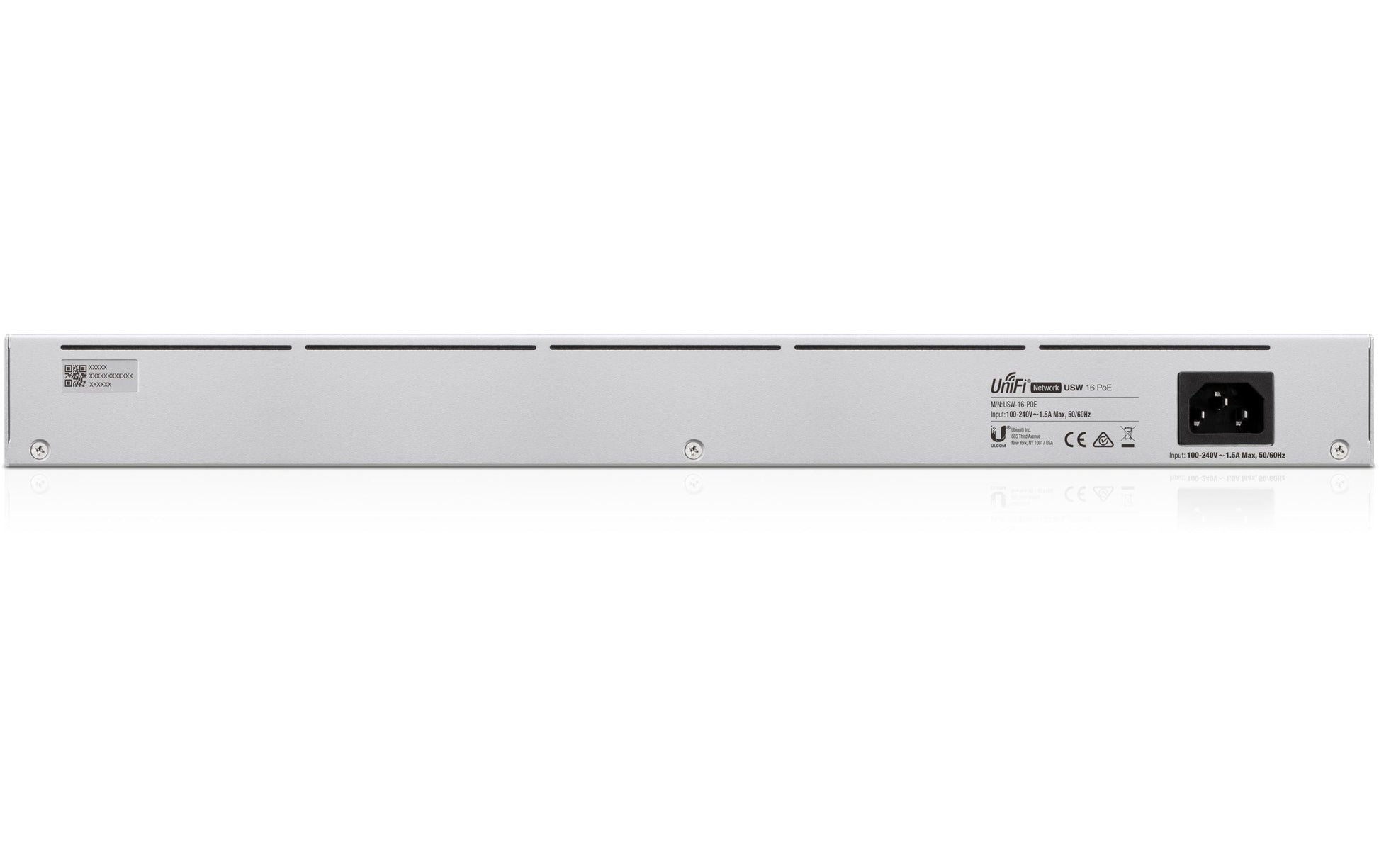 Ubiquiti UniFi – Managed Switch – 16×GbE, 2×SFP, L2/L3, PoE+ 48 W, 1U