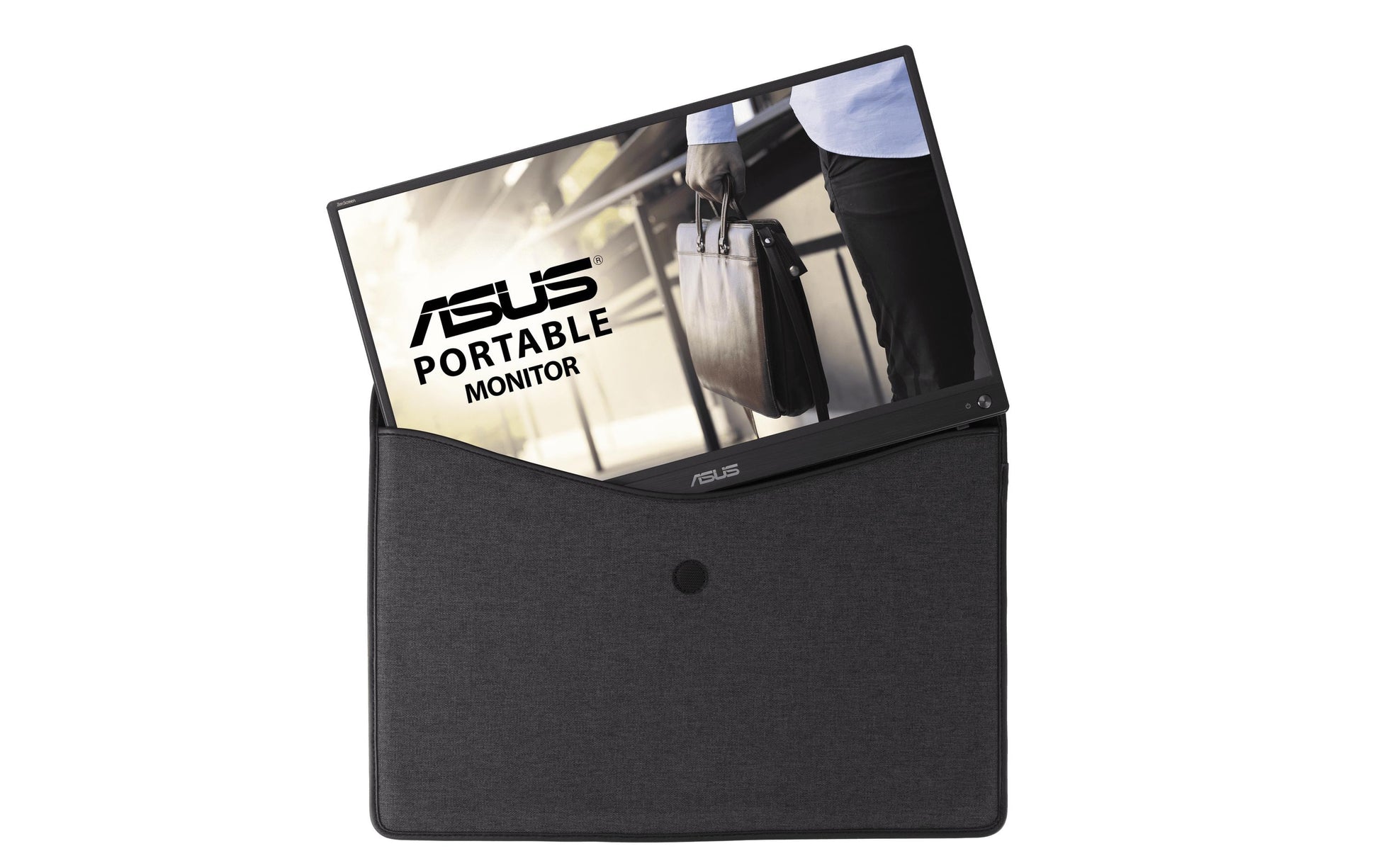 ASUS MB16ACV – Portabler Monitor, 15,6", 1920 × 1080 (Full HD), IPS, 60 Hz, 250 cd/m², Schwarz