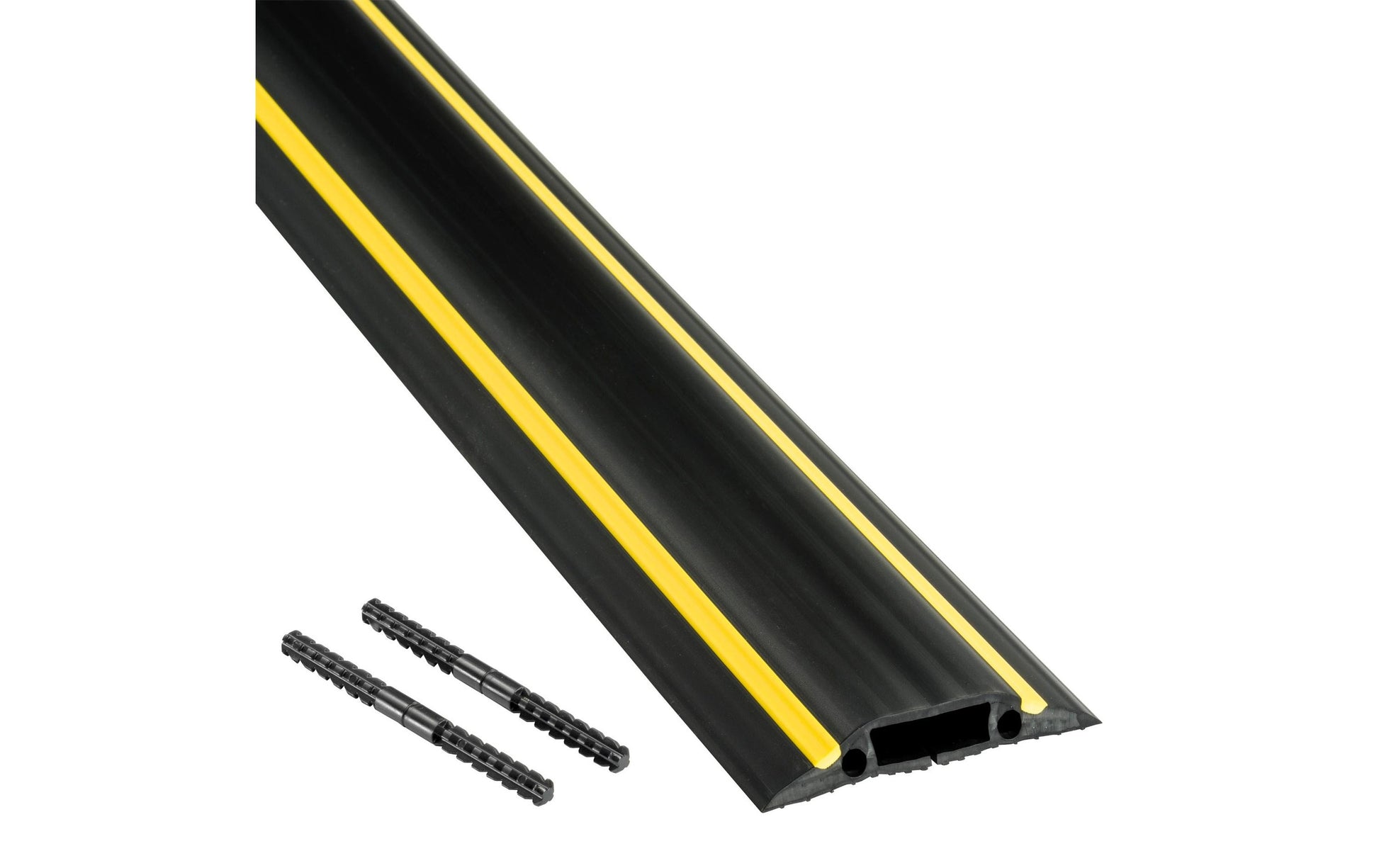 Steffen D-Line 100DLK18083 Kabelbrücke – 1,8 m – Aussen 83×14 mm – Kunststoff – Schwarz, selbstklebend