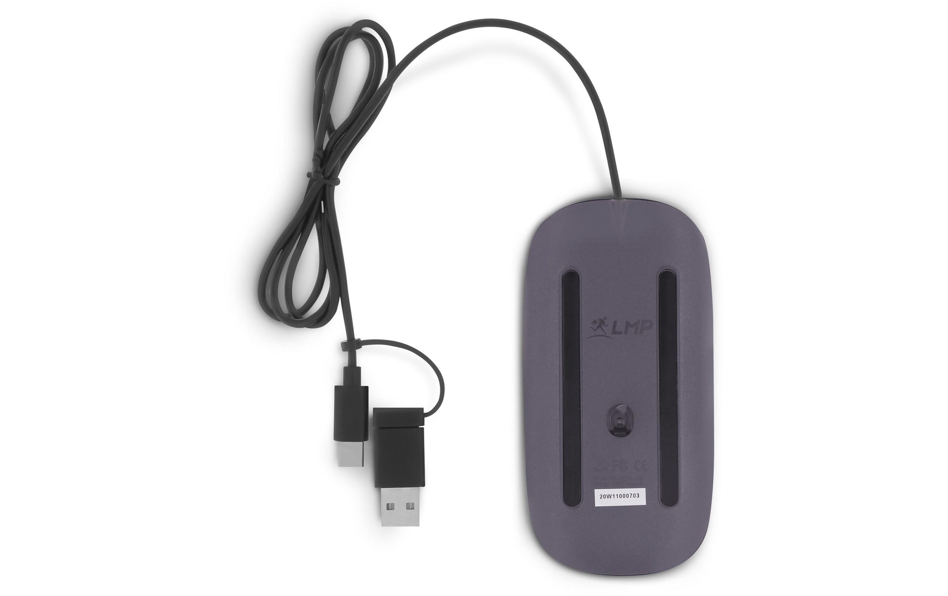 LMP Easy Mouse – Maus – Kabelgebunden (USB‑A), 1600 DPI, beidhändig