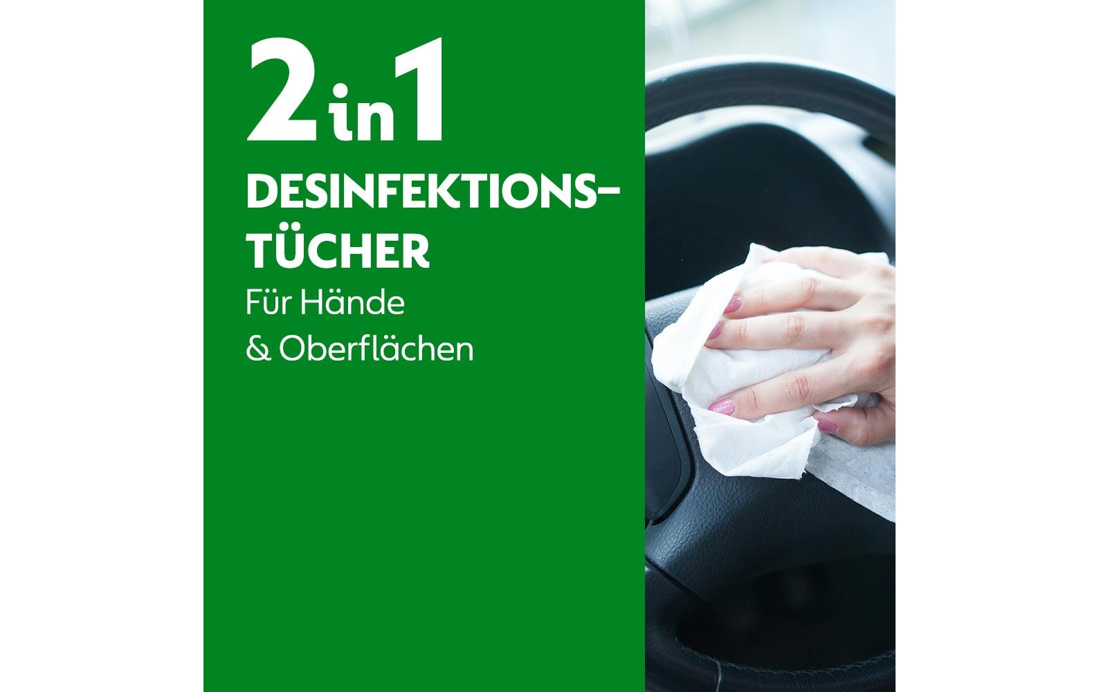 Dettol Händedesinfektionstücher – 15 Stk