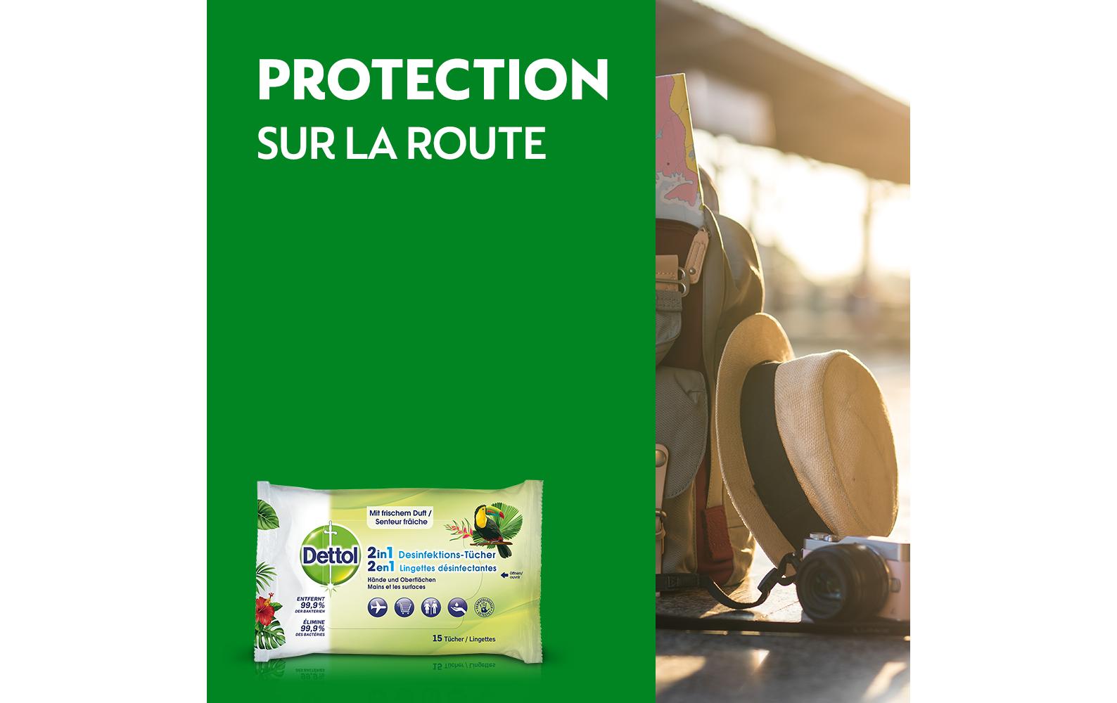 Dettol Händedesinfektionstücher – 15 Stk