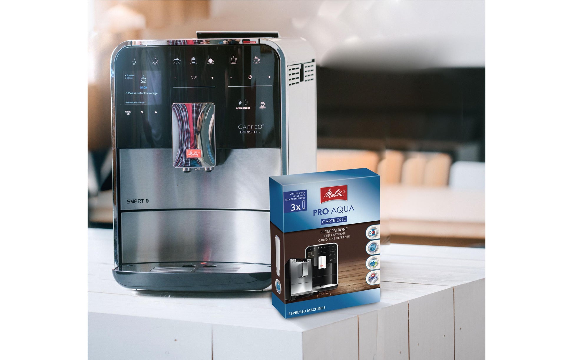 Melitta Wasserfilterkartusche – für Kaffeevollautomaten Caffeo