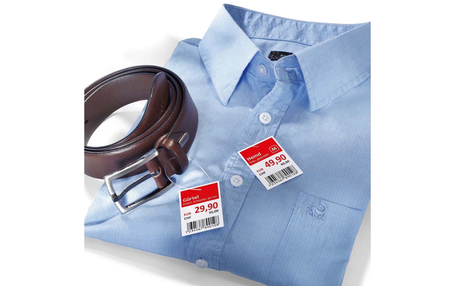 Sigel Nylonfaden – 125 mm, transparent, für Hängeschilder, 1000er-Pack