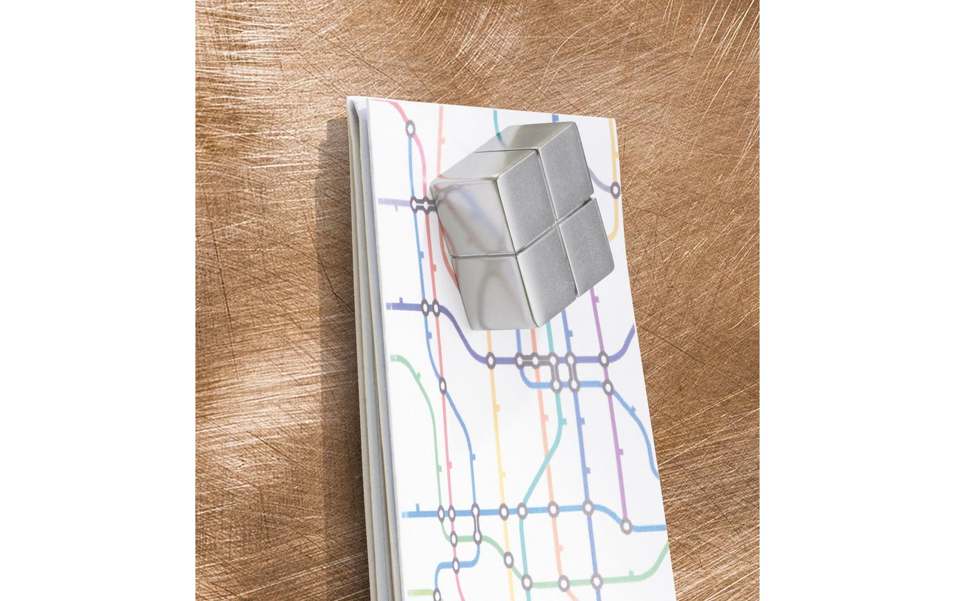 Sigel Whiteboard – 91 × 46 cm, Glas, magnetisch, Wandmontage, inkl. Magnetwürfel, Montagesatz